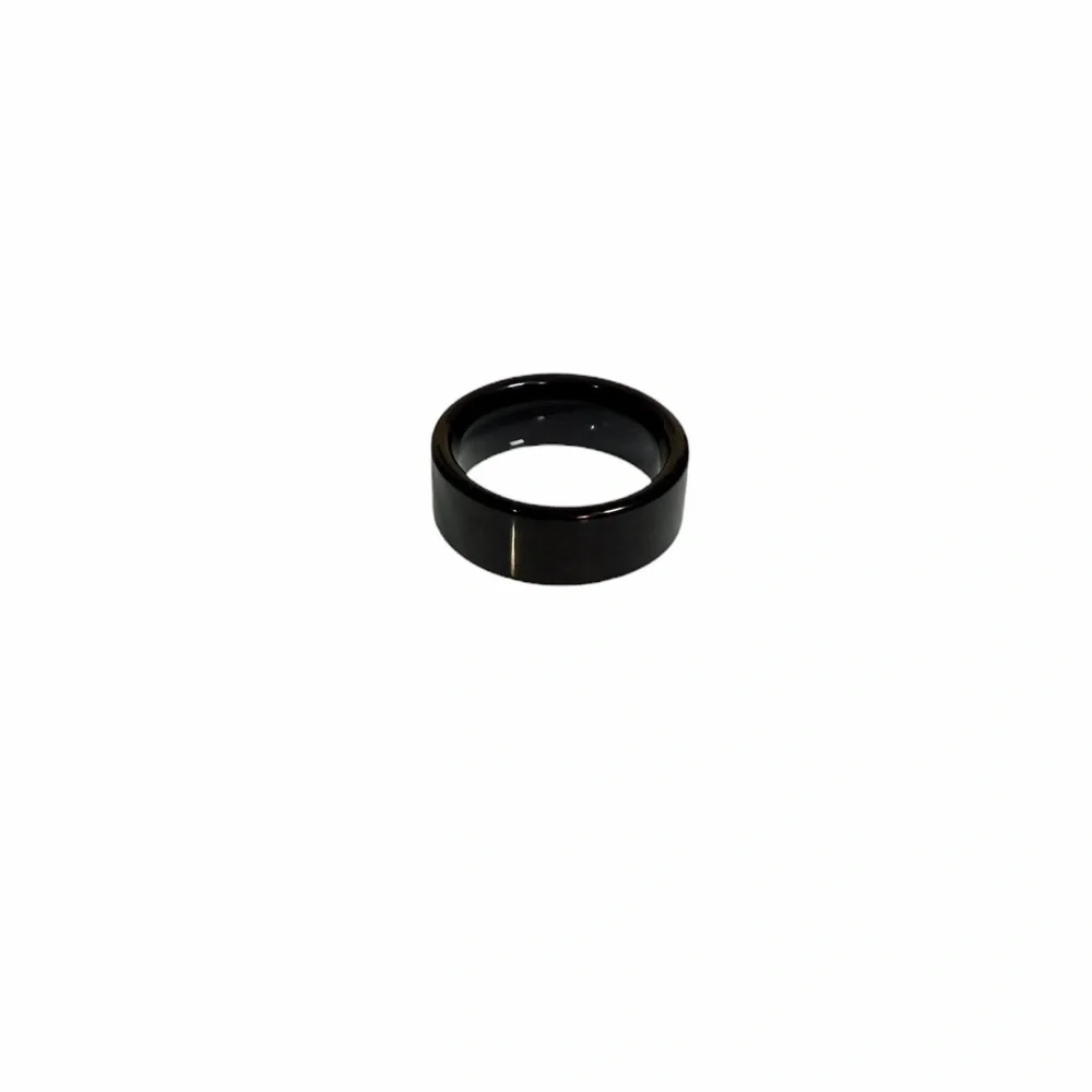 Black Tungsten Carbide Steel 6 mm Men’s or Women’s Unisex Wedding Band Ring